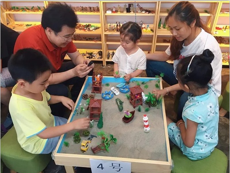 心理沙盘室设备组成清单:五类配置:厂家直供配置清单(2) 沙盘沙箱沙子规格
